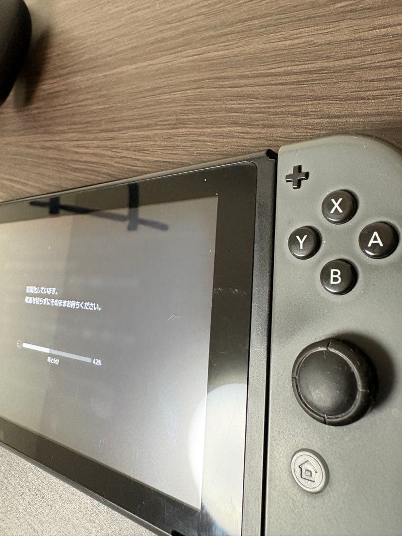 あ*と様 Nintendo Switch 本体 グレー ⚠️注意事項あり