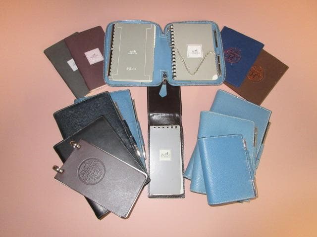 エルメス　手帳用ボールペン　9cm シルバー　本物　国内レフィル使用に加工