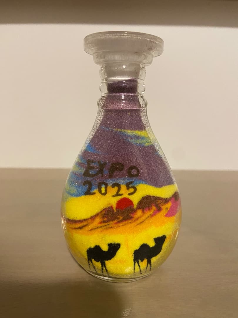 大阪万博　2025 ヨルダン　サンドアート　パビリオン　砂漠　砂