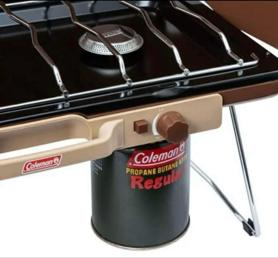 ⭐️Coleman 2バーナーコンロ　バターナッツ