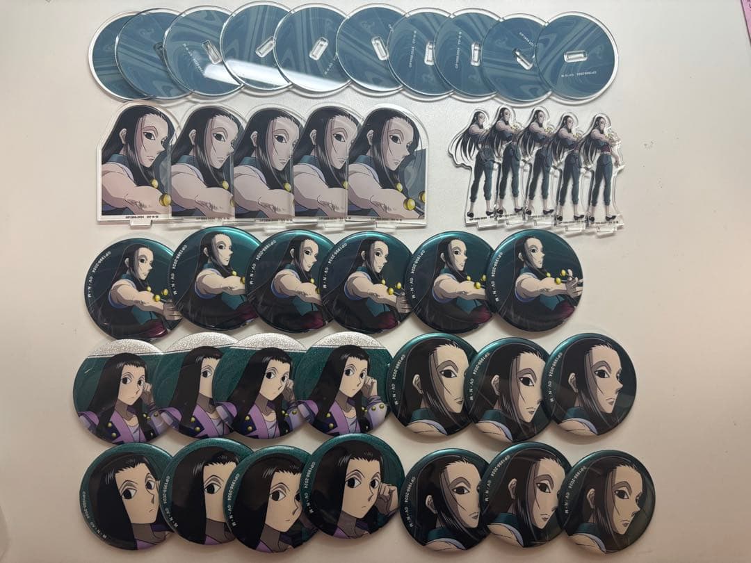 HUNTER × HUNTER イルミ 缶バッジ ハンターハンター