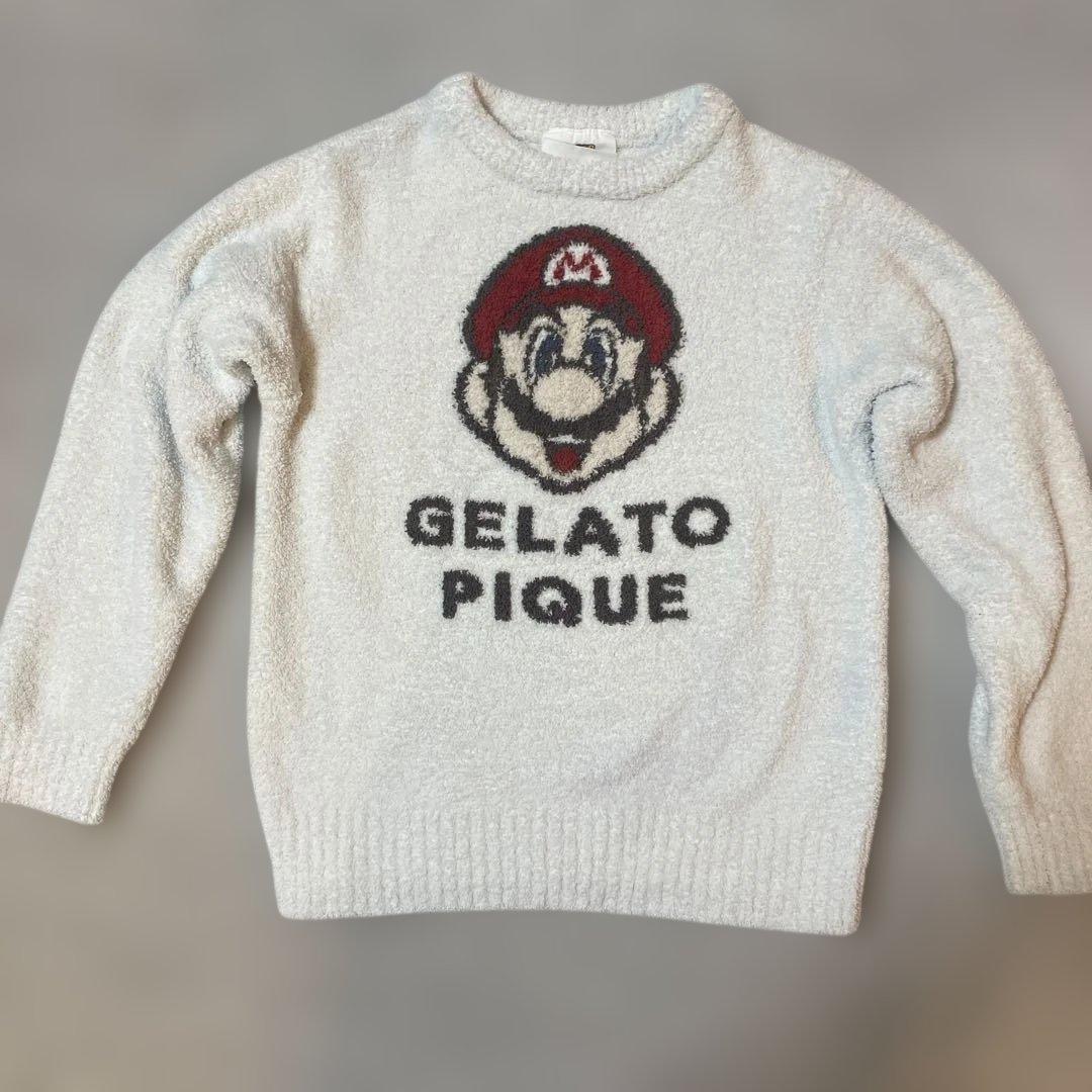 ジェラートピケ　マリオ　パジャマ　140-150cm