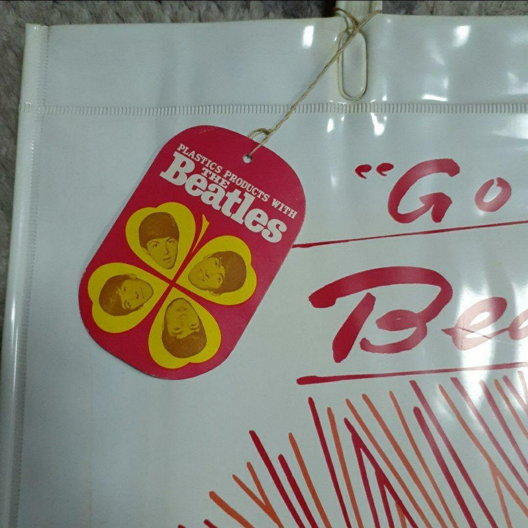 新品未使用★The Beatles Go Go バッグ★ビートルズビニールバッグ