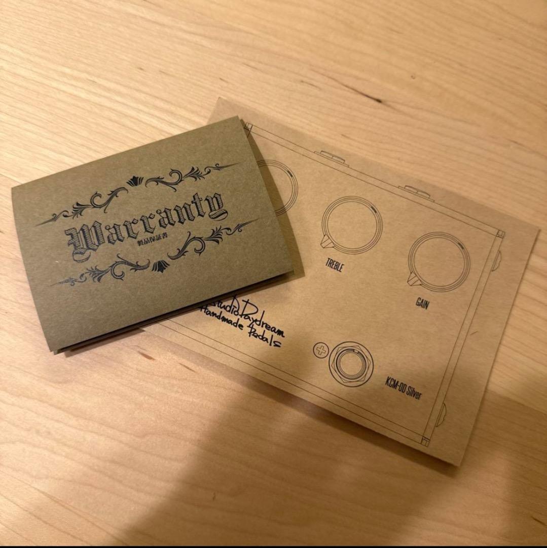 Studio Pedal Dream KCM-od Silver ギターエフェク