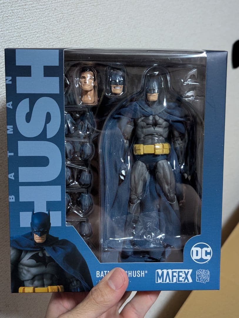 アメコミ Mafex Superman e Batman Hush