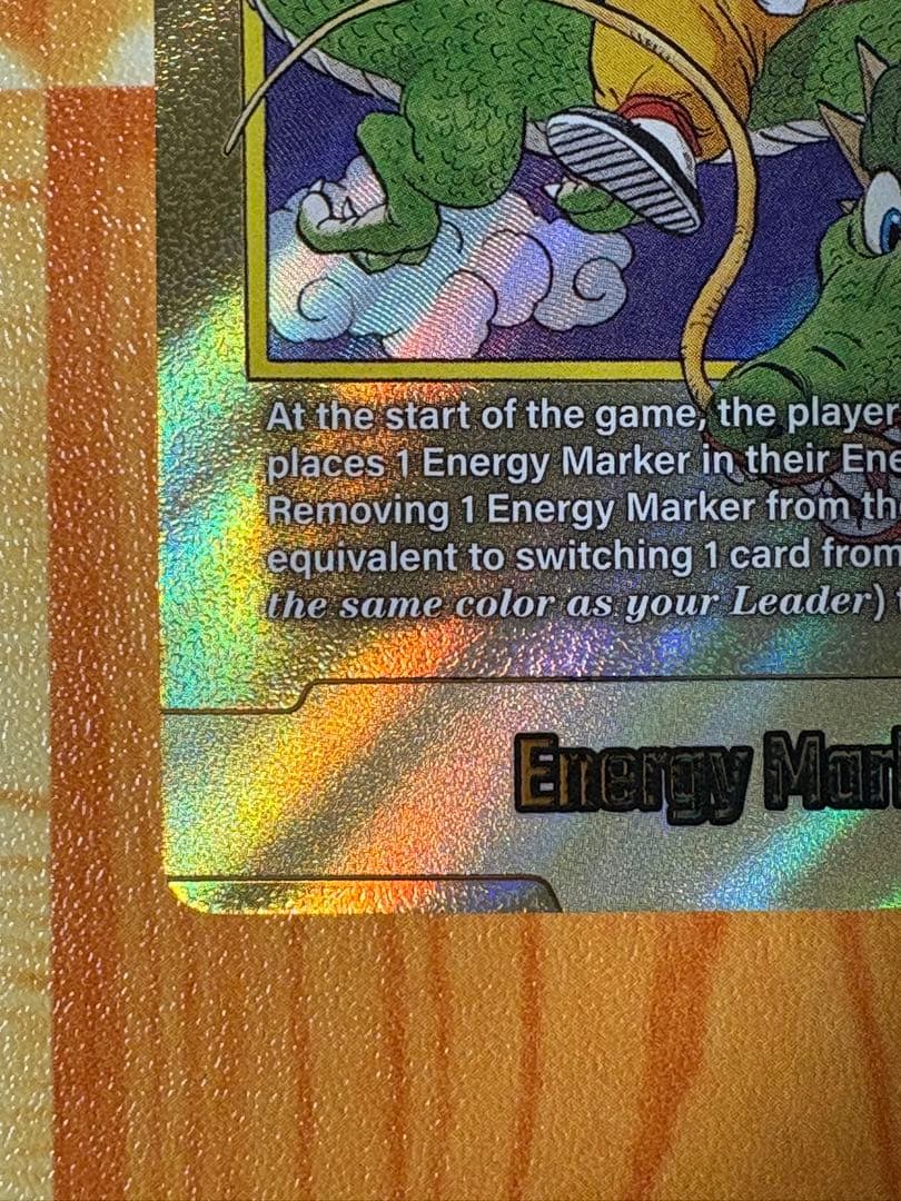 フュージョンワールド　金 エナジーマーカー　1巻　E-42 英語版