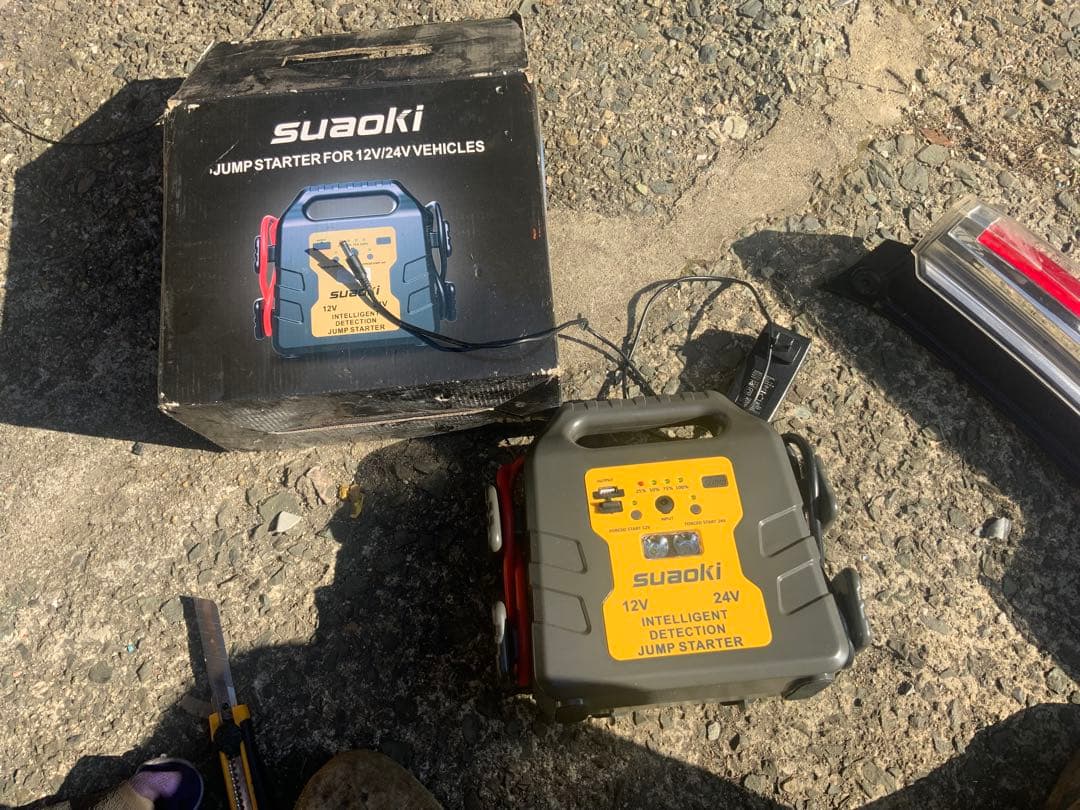 suaoki ジャンプスターター　状態未確認
