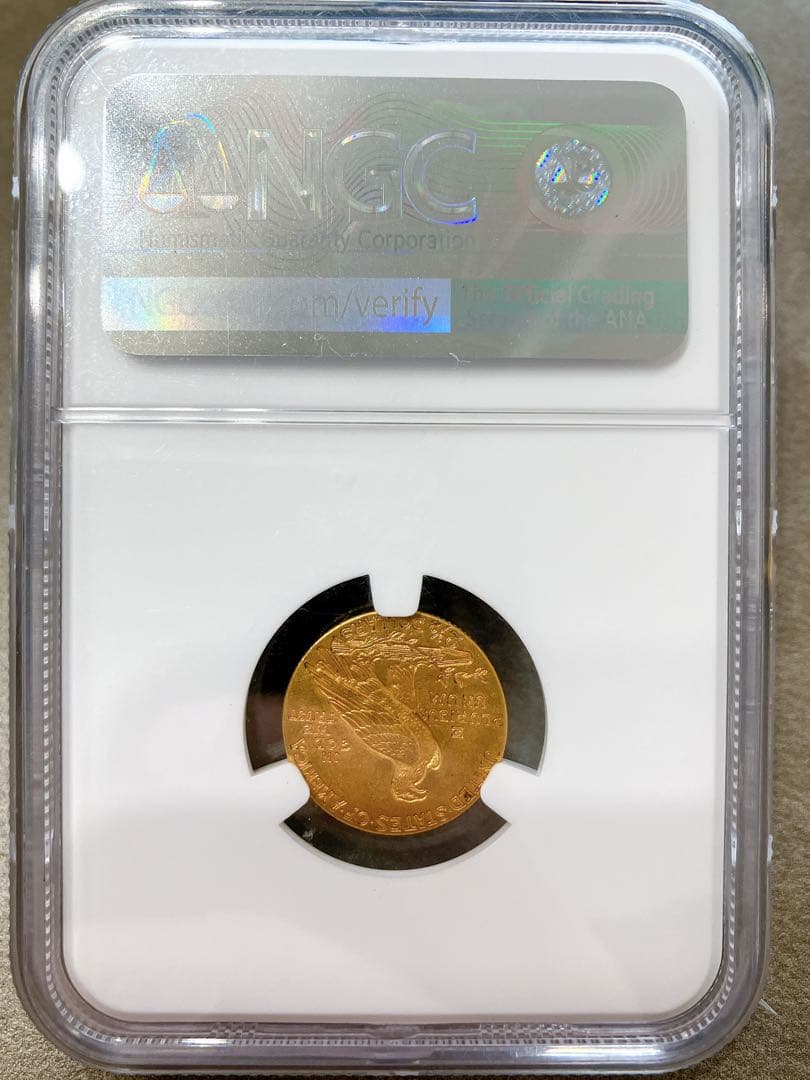 1912年 インディアンヘッド金貨 $2.5 MS 61