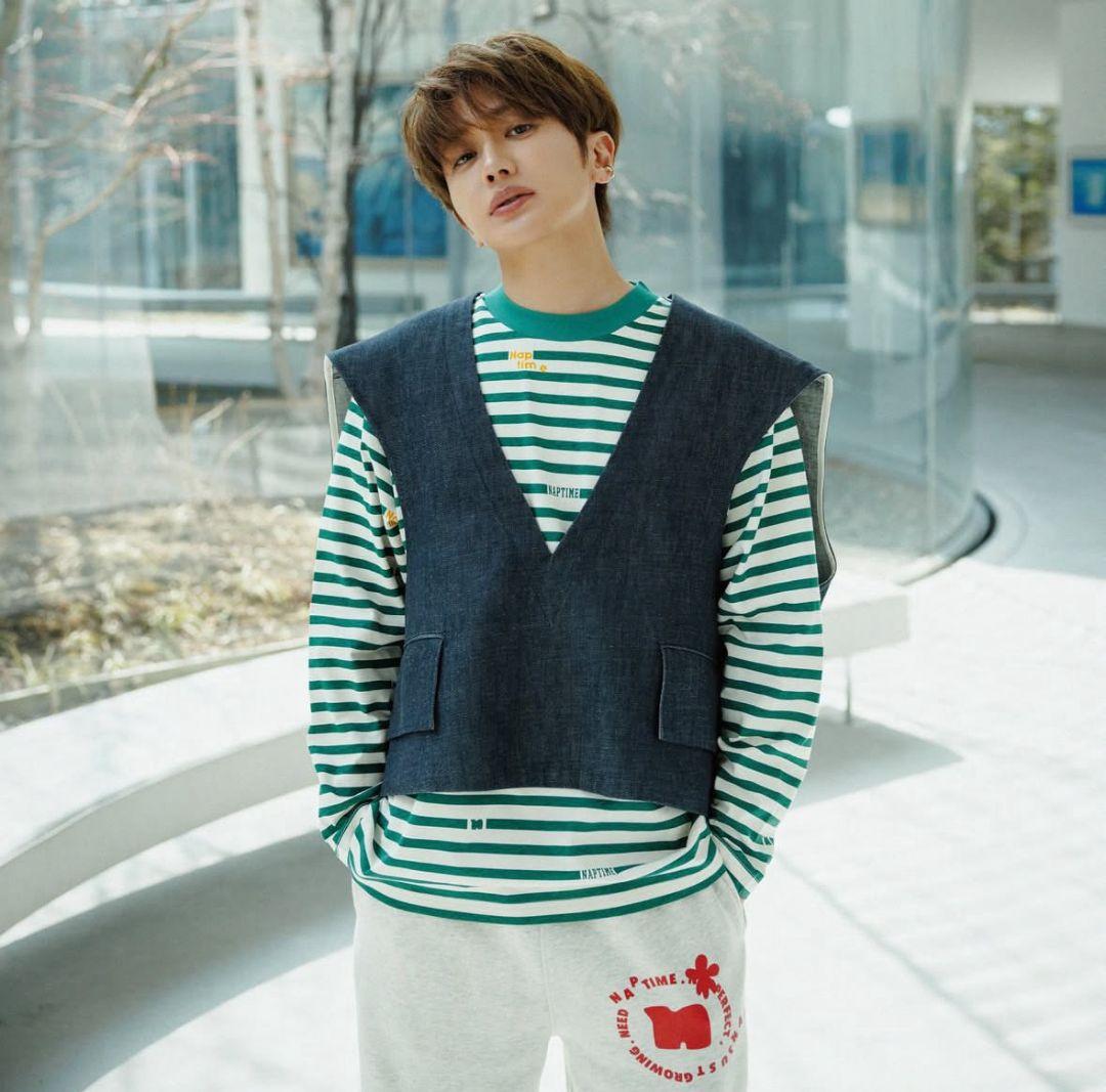 akiページ　naptime. Nissy 西島隆弘　オートミール　パンツ