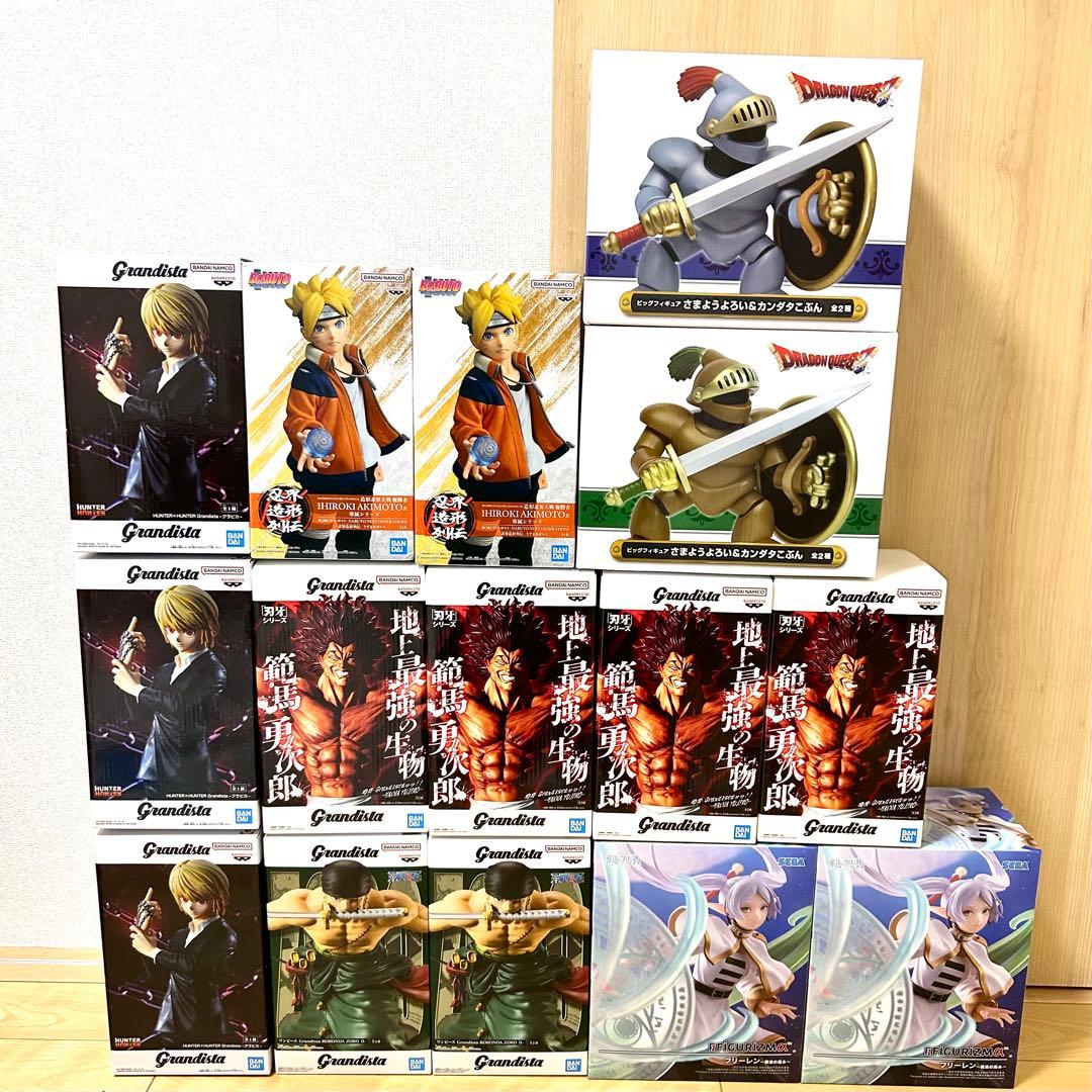 Grandista アニメキャラクター プライズフィギュア　まとめ売り
