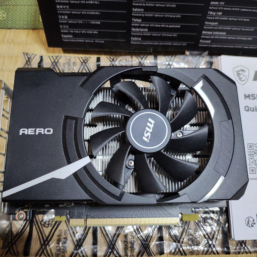MSI GTX 1650 AERO ITX グラフィックボード