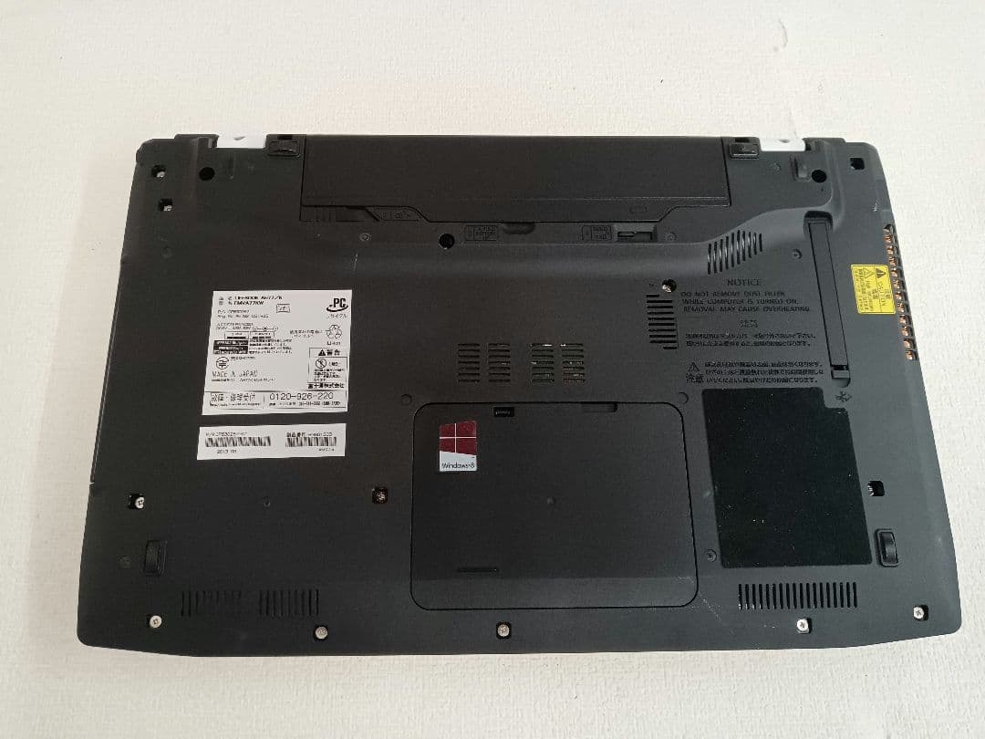 Ω LIFebook AH77/K Core i7 ストレージ無　16GB