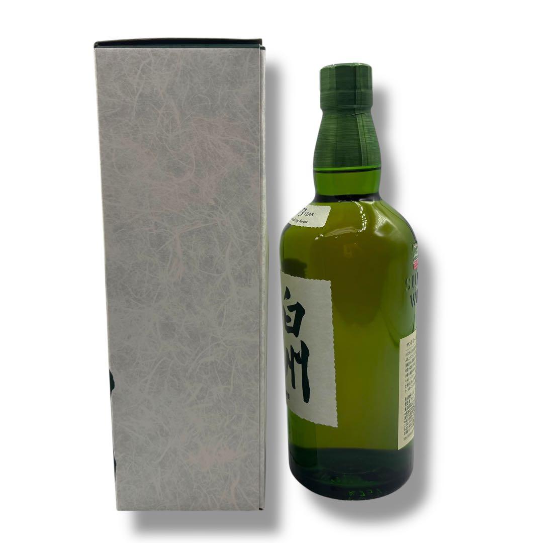 未開栓 白州 700ml サントリーシングルモルトウイスキー 43度