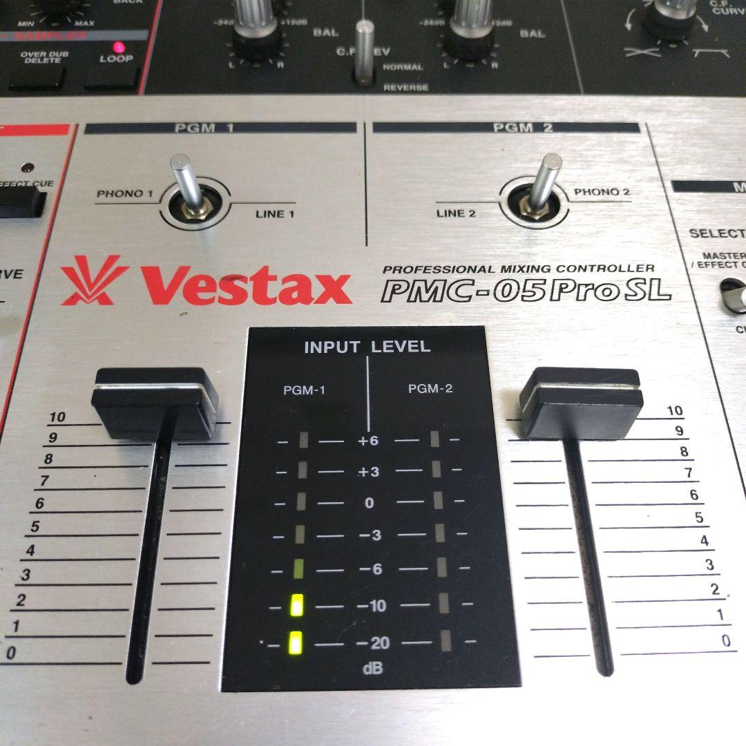 メンテ済 Vestax PMC-05Pro SL DJミキサー