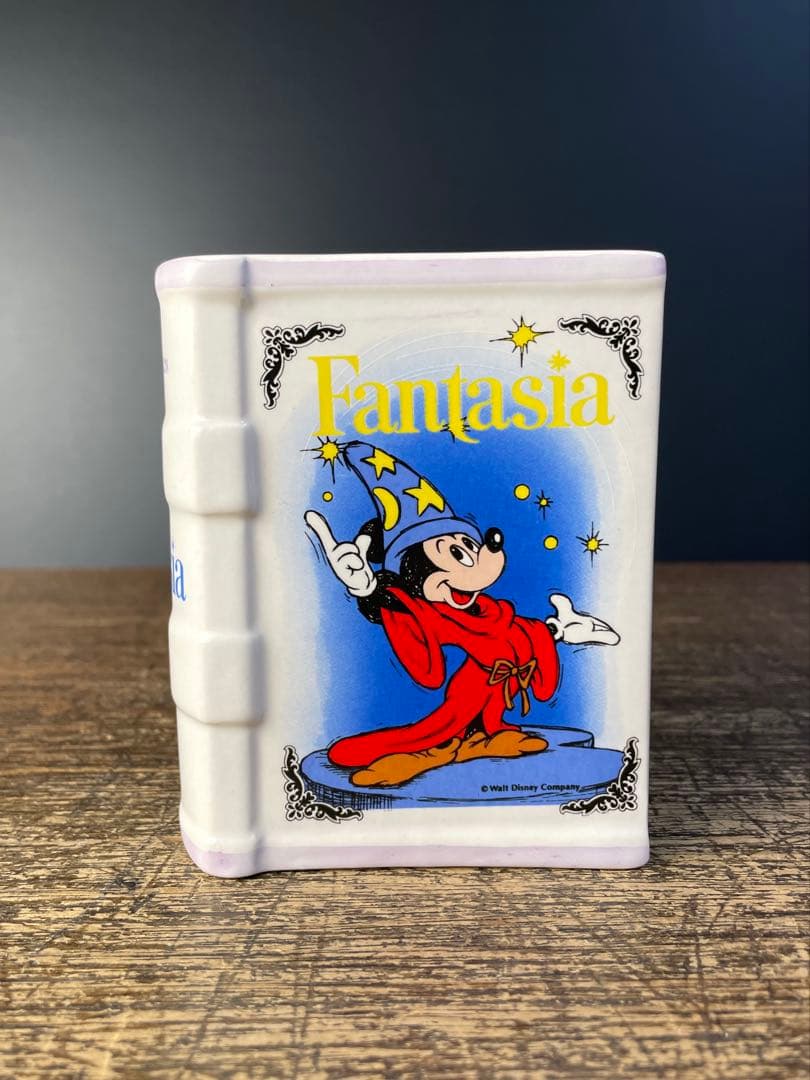 当時物 ファンタジア ミッキー ディズニー アンティーク 貯金箱