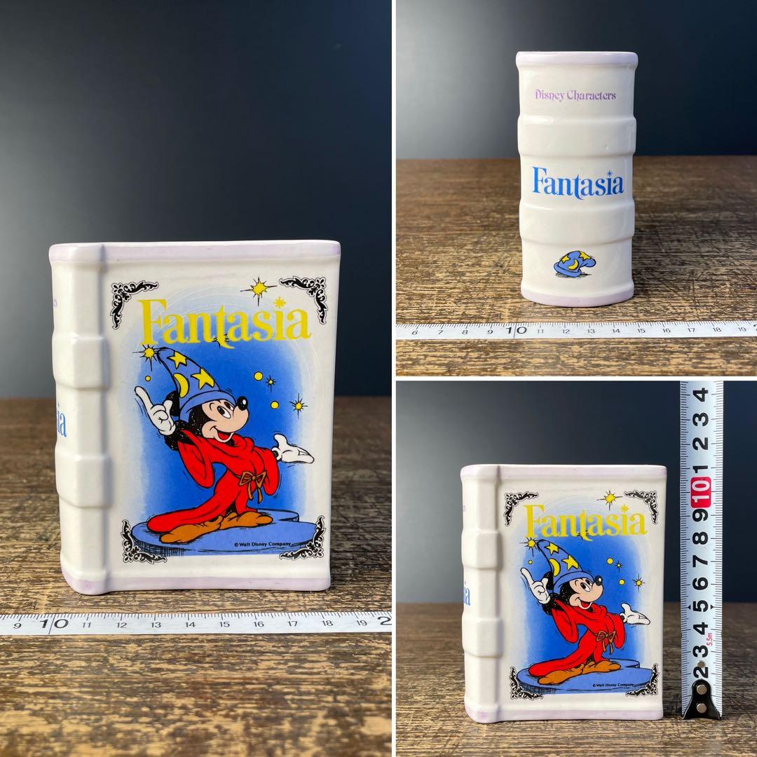 当時物 ファンタジア ミッキー ディズニー アンティーク 貯金箱
