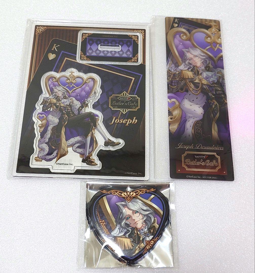 第五人格 写真家 バトラーズカフェ アクリルスタンド ハート缶バッジ スイパラ