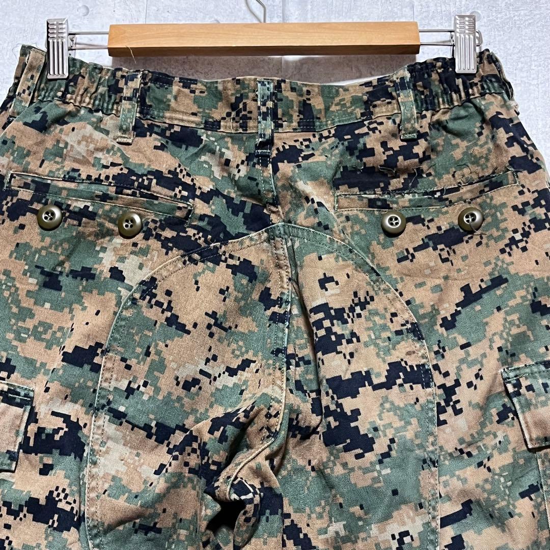 j115 デジタルカモ 迷彩 カーゴパンツ ミリタリー ワイド アメカジ古着