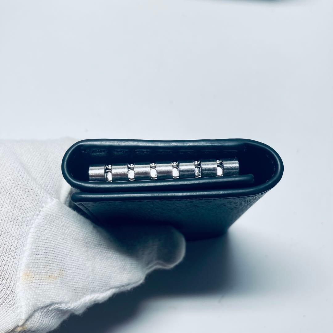 NK セリーヌ　レザー キーケース 　ブラック