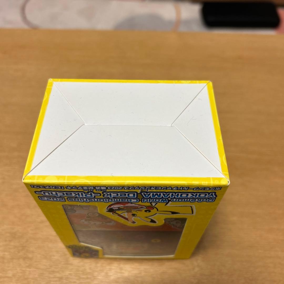 横浜記念デッキ ピカチュウWCS2023横浜 ポケモンカード　新品　未開封