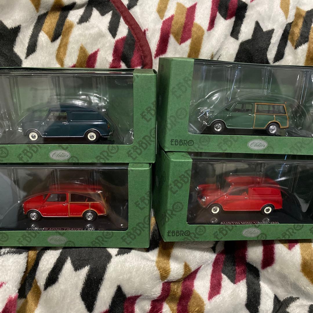 絶版品　エブロ1/43 ミニ　４種セット