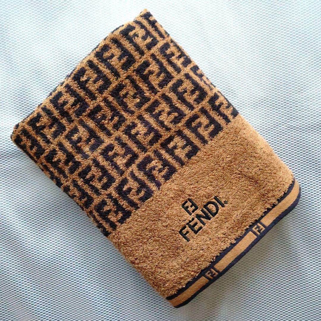 【未使用品】FENDI フェンディ バスタオル ズッカ 希少 廃盤