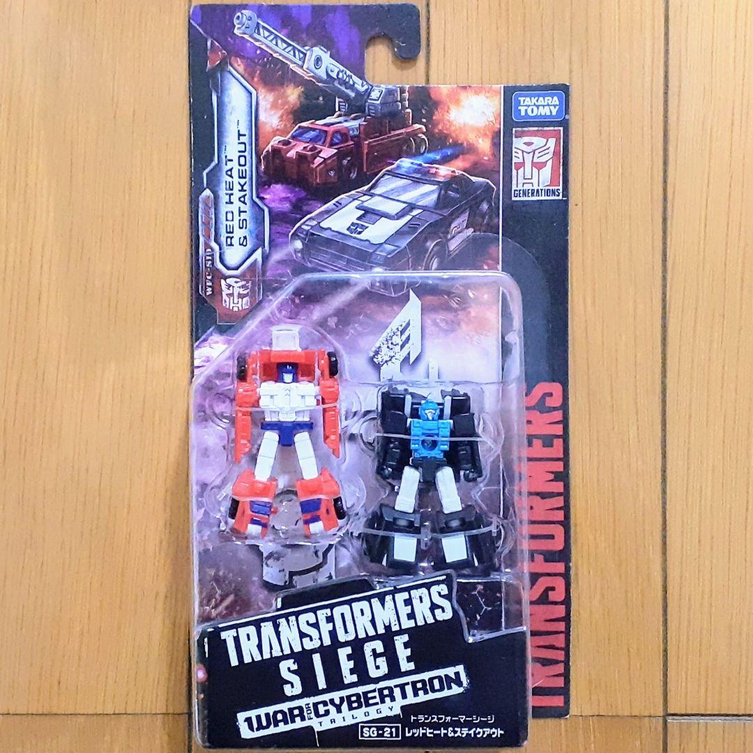 【未開封品】トランスフォーマー シージ　バトルマスター（マイクロマスター） ３種