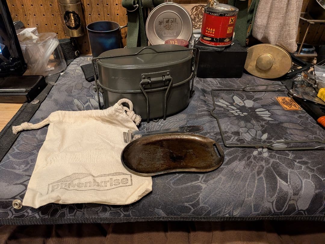 ROTHCO 戦闘飯盒2型＆Phoenixrise 戦闘鉄板 FB-2 (F