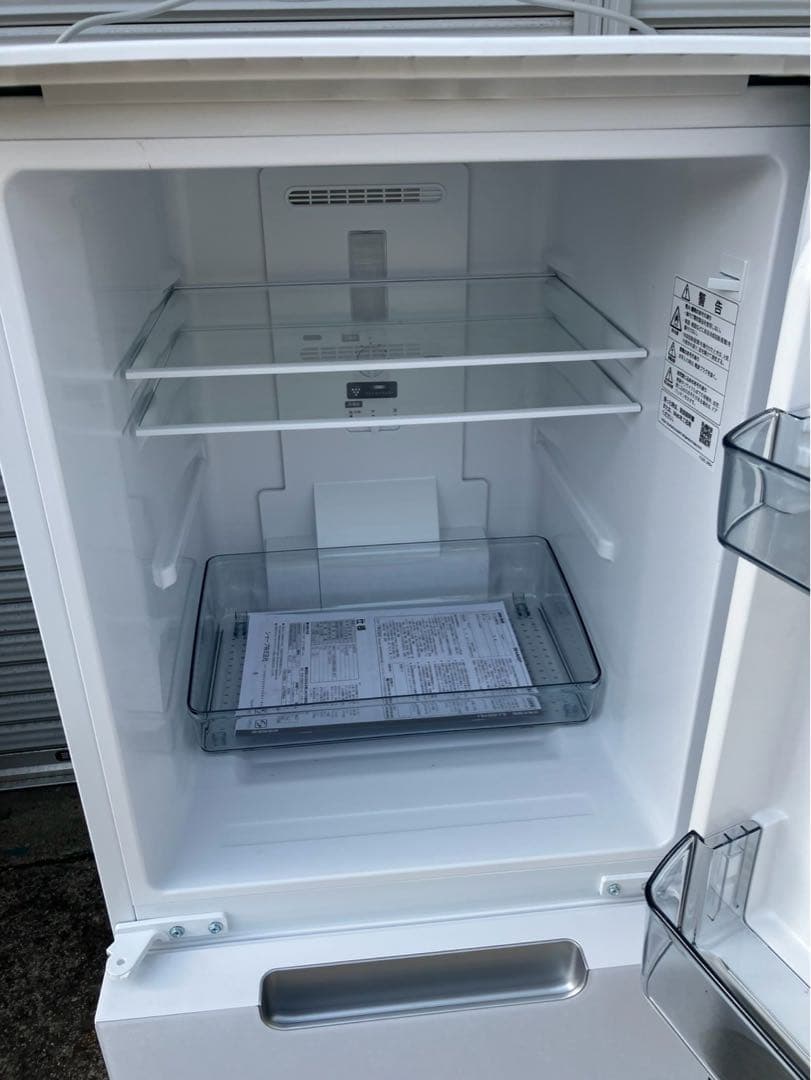 SHARP 冷蔵庫 ホワイト Plasmacluster 2023年製