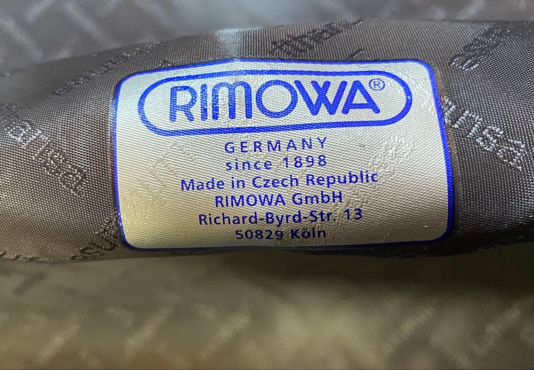 Blue✴︎ルフトハンザ限定！リモワ　AIRLIGHT PREMIUM XL