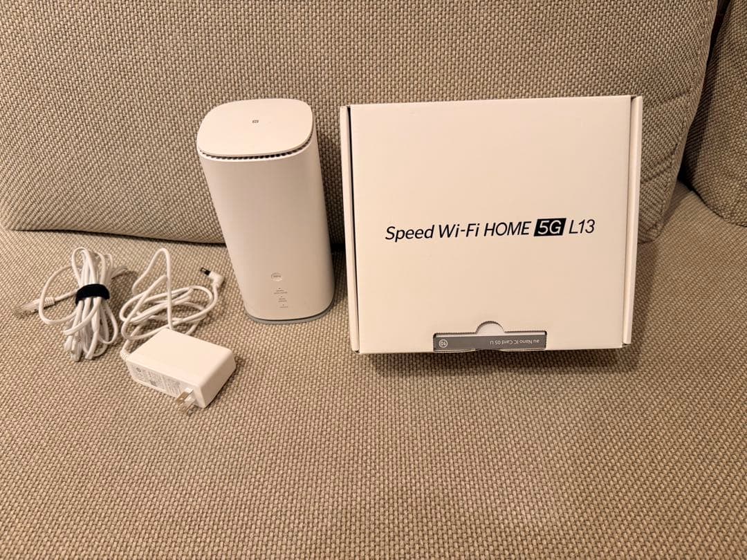Speed Wi-Fi  5G L13 モバイルルーター