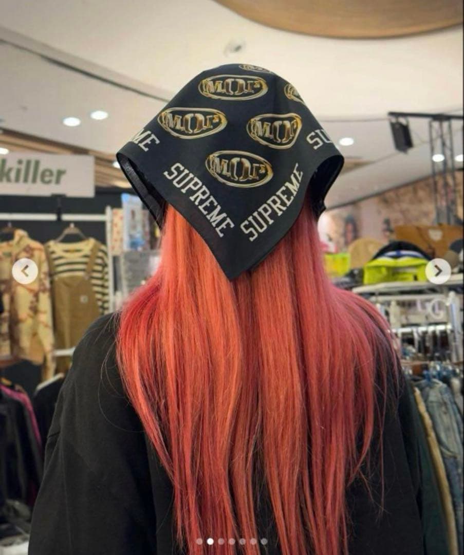 Supreme M.O.P. Bandana エムオーピー バンダナ White