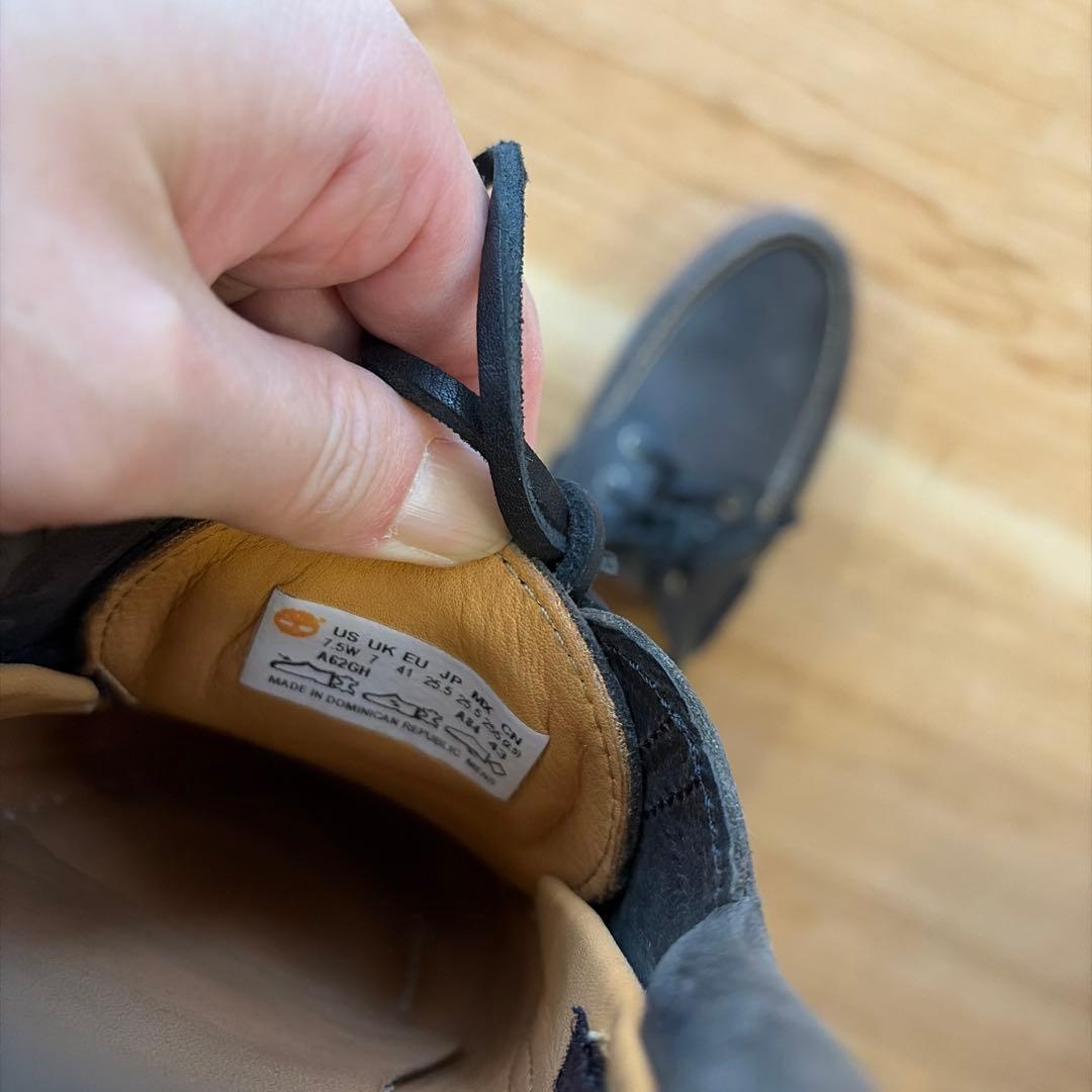 Timberland 3EYE LUG スリーアイ　ラグ　チャコールブラック