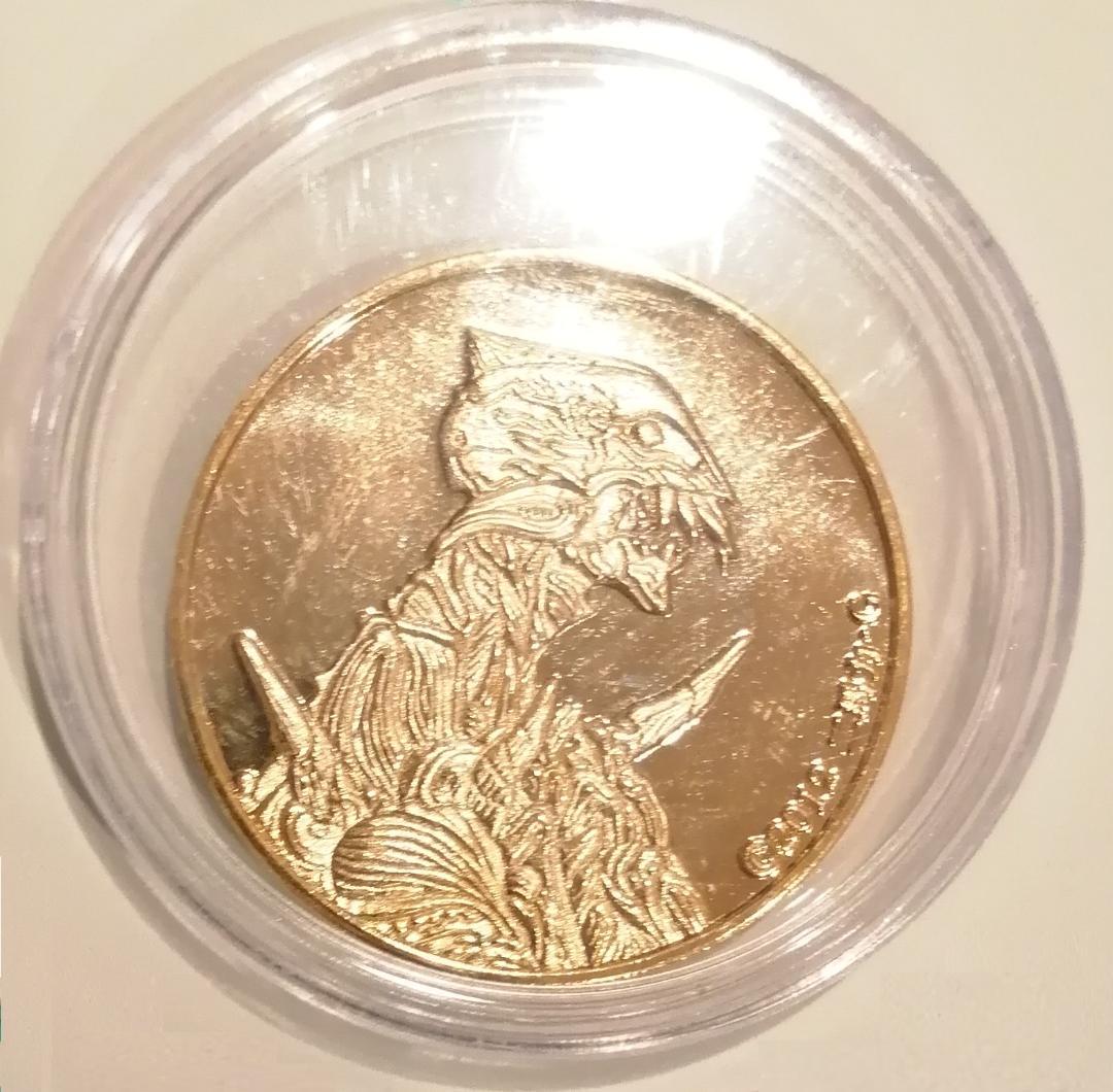 【送料無料】 特撮博物館 館長 庵野秀明　記念メダル