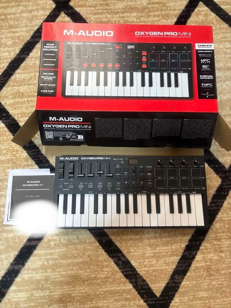 M-AUDIO Oxygen Pro Mini MIDIキーボード