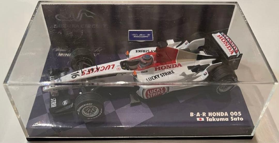 ミニチャンプス　ミニカー　F1 ミニカー　ロンバルディ、佐藤琢磨、バトン