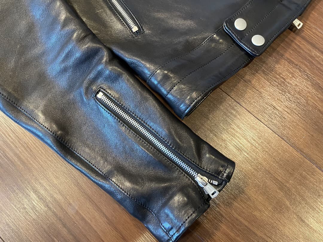 TOMORROWLAND シングルレザーライダースジャケット サイズS