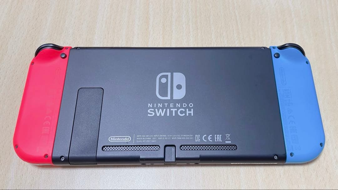 美品　Nintendo Switch ネオンオレンジ/ブルー　本体
