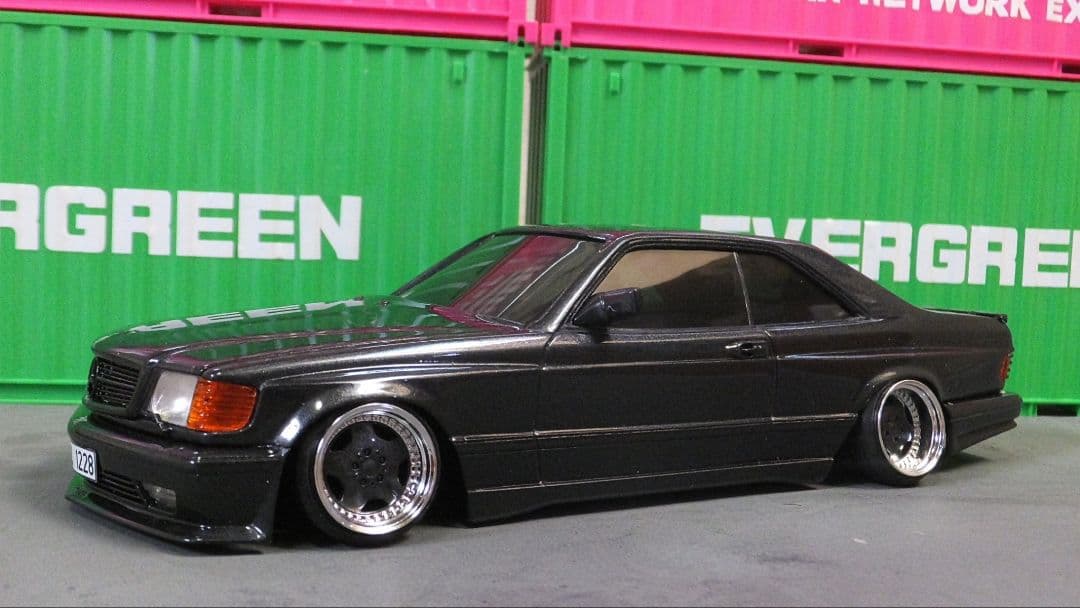 くまこう　1/24メルセデスベンツ AMG ワイドver＋1/24ハネベン