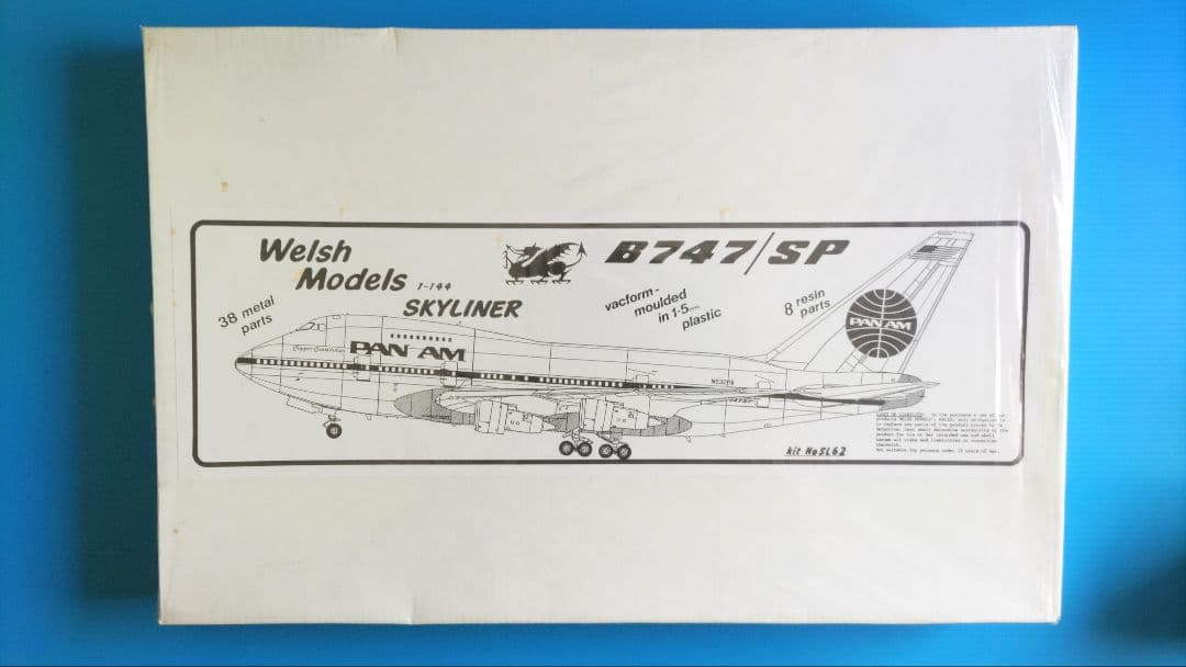 Welsh Models 1/144 B747/SP パンナム