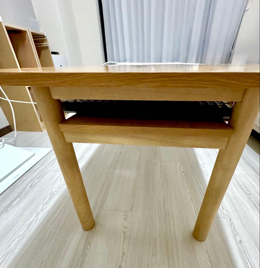 【廃盤品】MUJI 無印良品 ミドルテーブル テーブル オーク材 2023年製