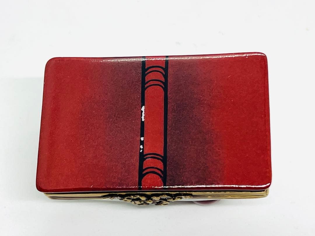 訳あり　リモージュボックス　楽譜とバイオリン