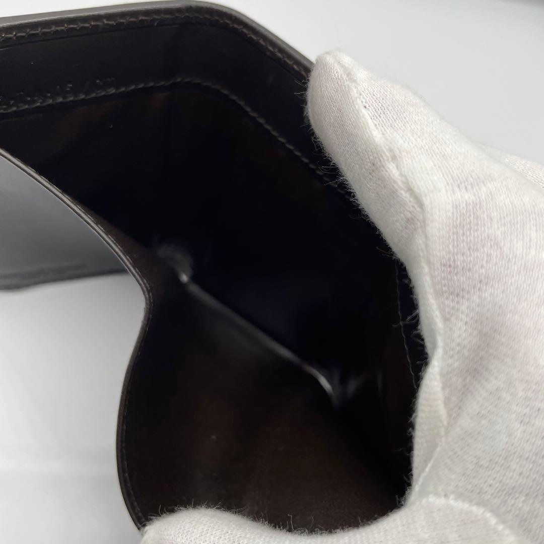 【美品】 ハンティングワールド コンパクトウォレット 折り財布 w2