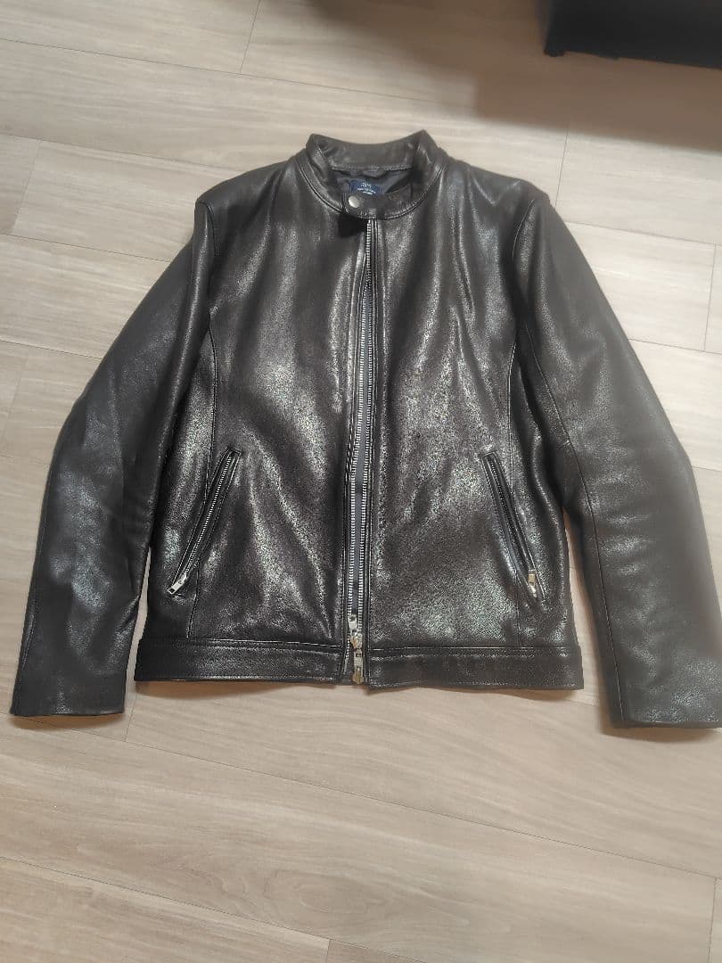 URBANRESEARCH　ゴートレザー シングルレザージャケット サイズL