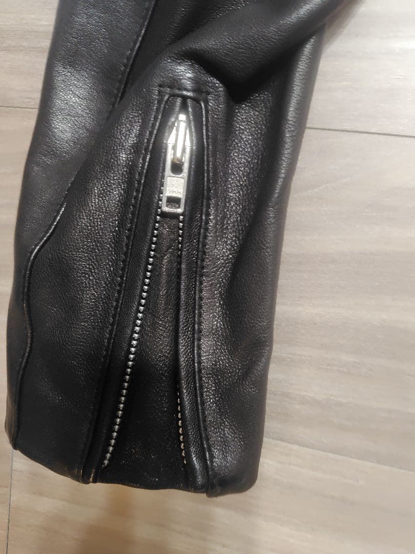 URBANRESEARCH　ゴートレザー シングルレザージャケット サイズL