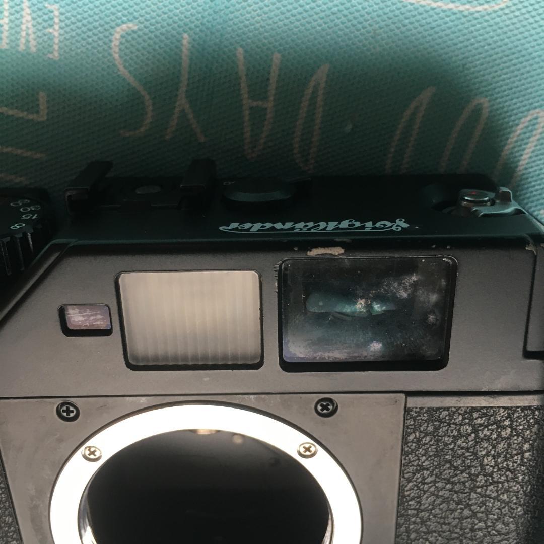 《難あり実用》 ベッサR コシナ フォクトレンダー、箱・取説・付属ストラップ付