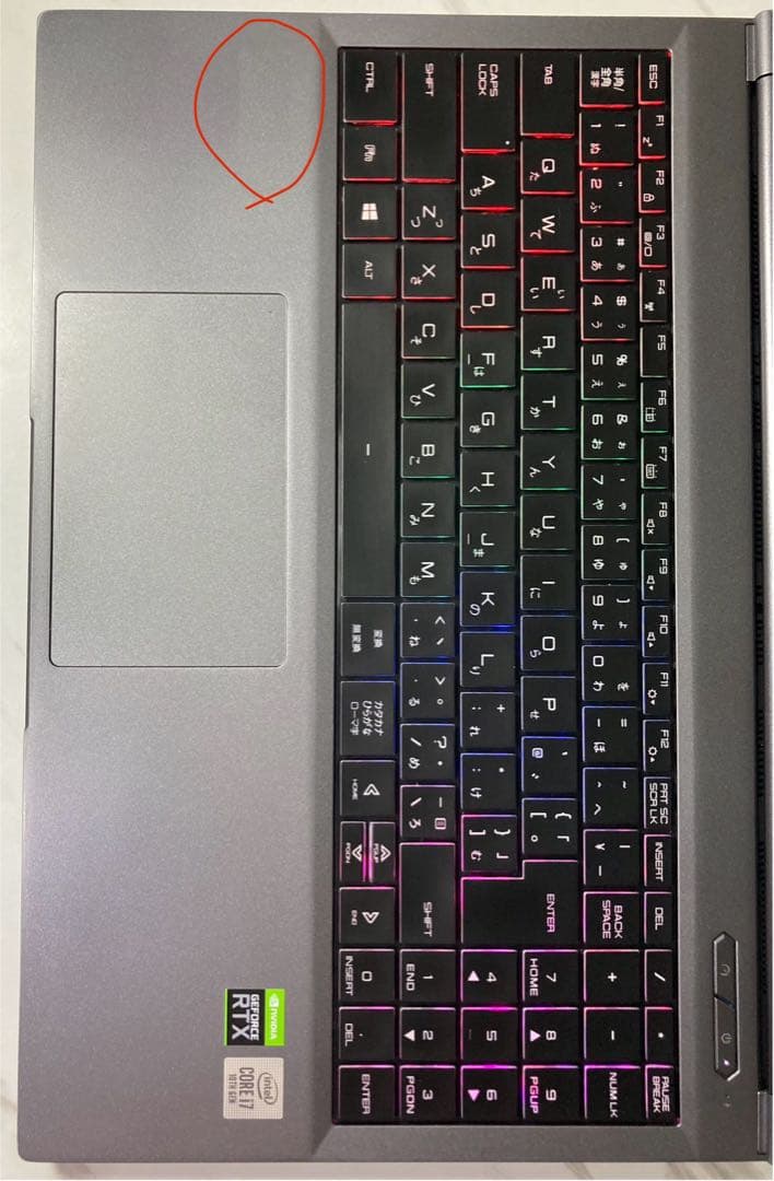 Windowsノート本体 Mouse DAIV 21045N i7-10870H RTX3060 6GB