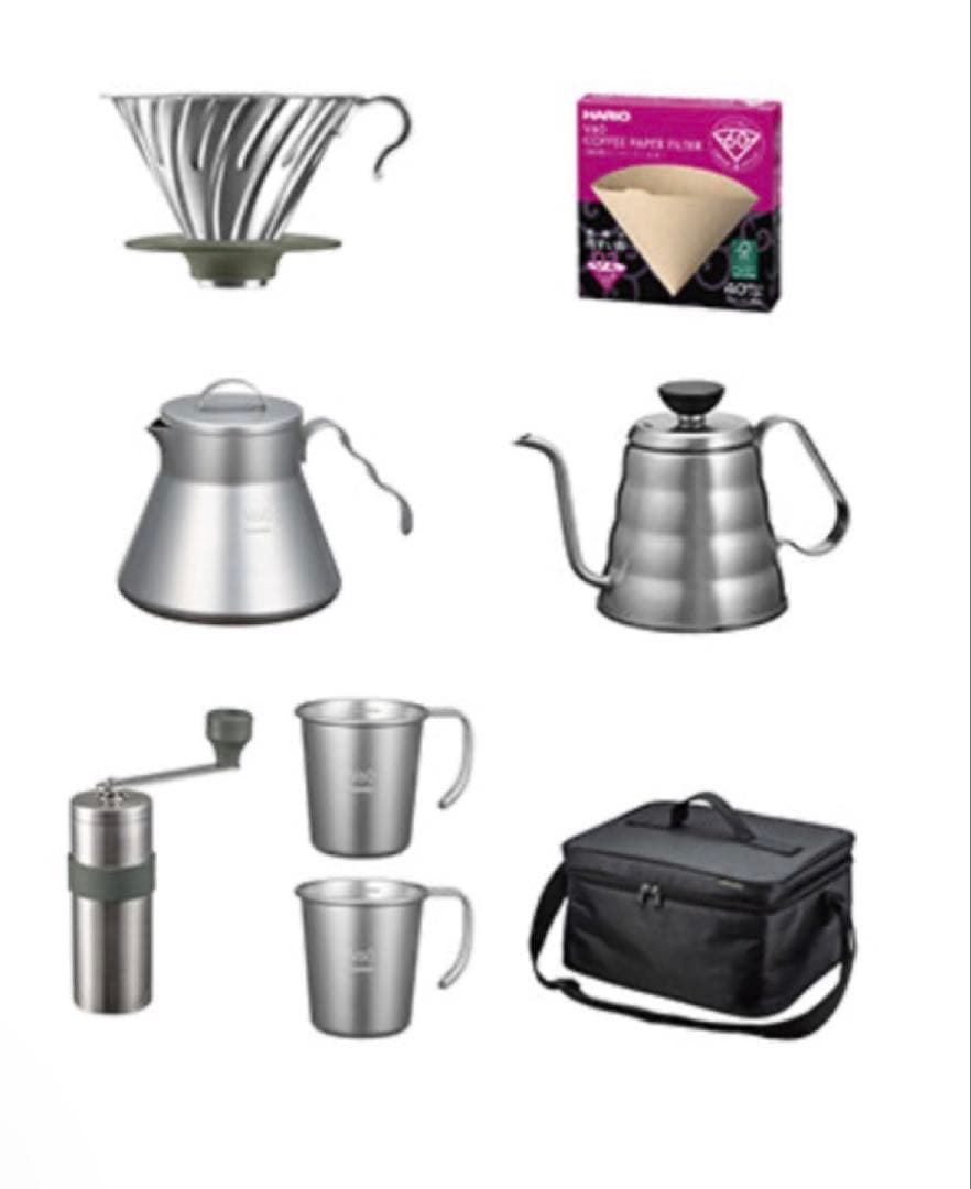バーベキュー・調理用品 HARIO V60 Outdoor Coffee Full Set