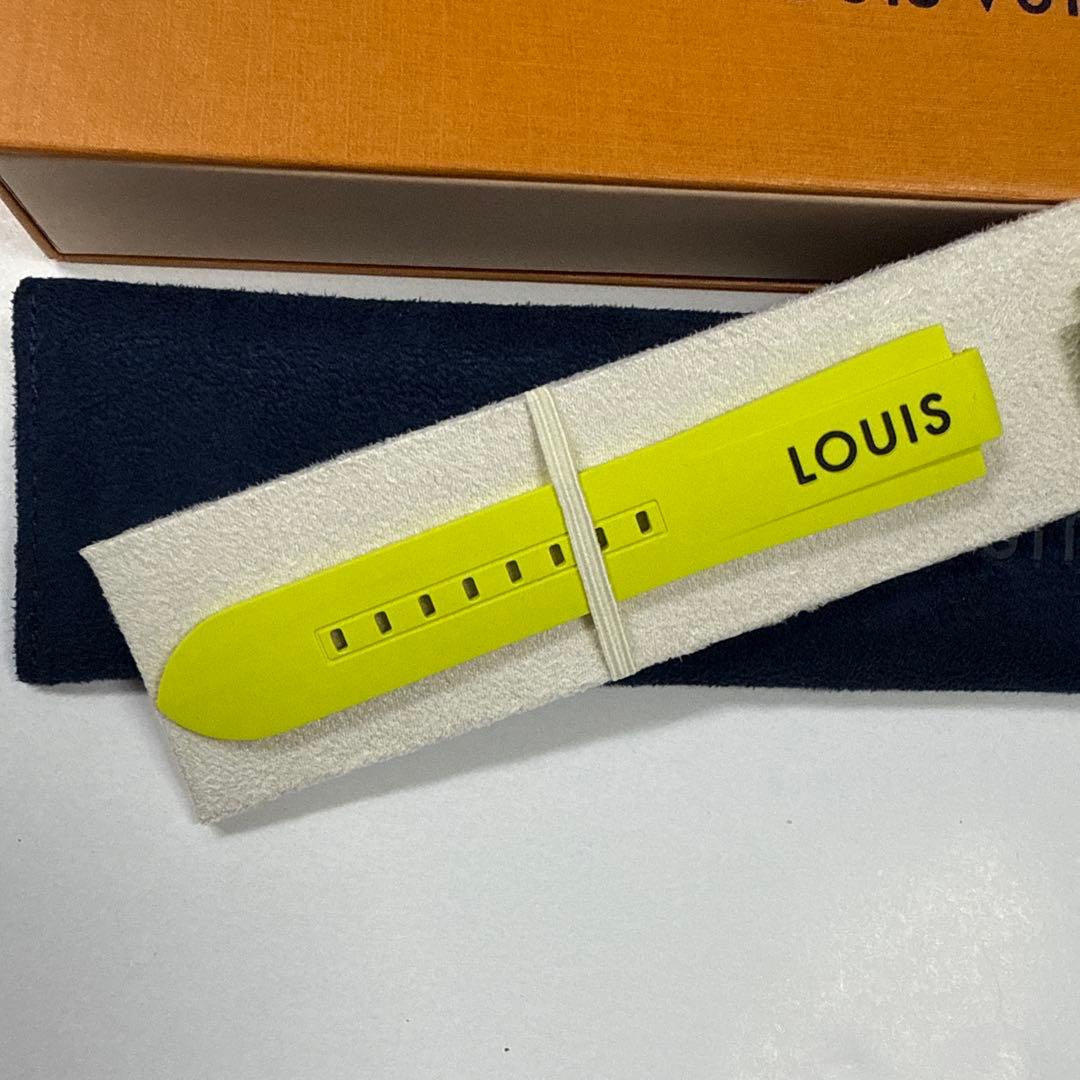 新品　ルイヴィトン　時計　ラバーベルト　メンズL