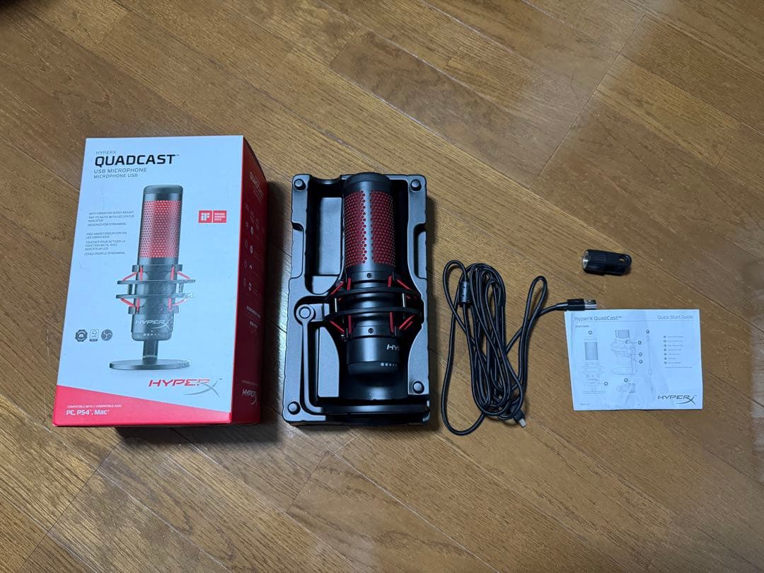 HyperX QUADCAST マイク USBタイプ